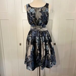 ModCloth x Eva Franco jacquard dress sz 8